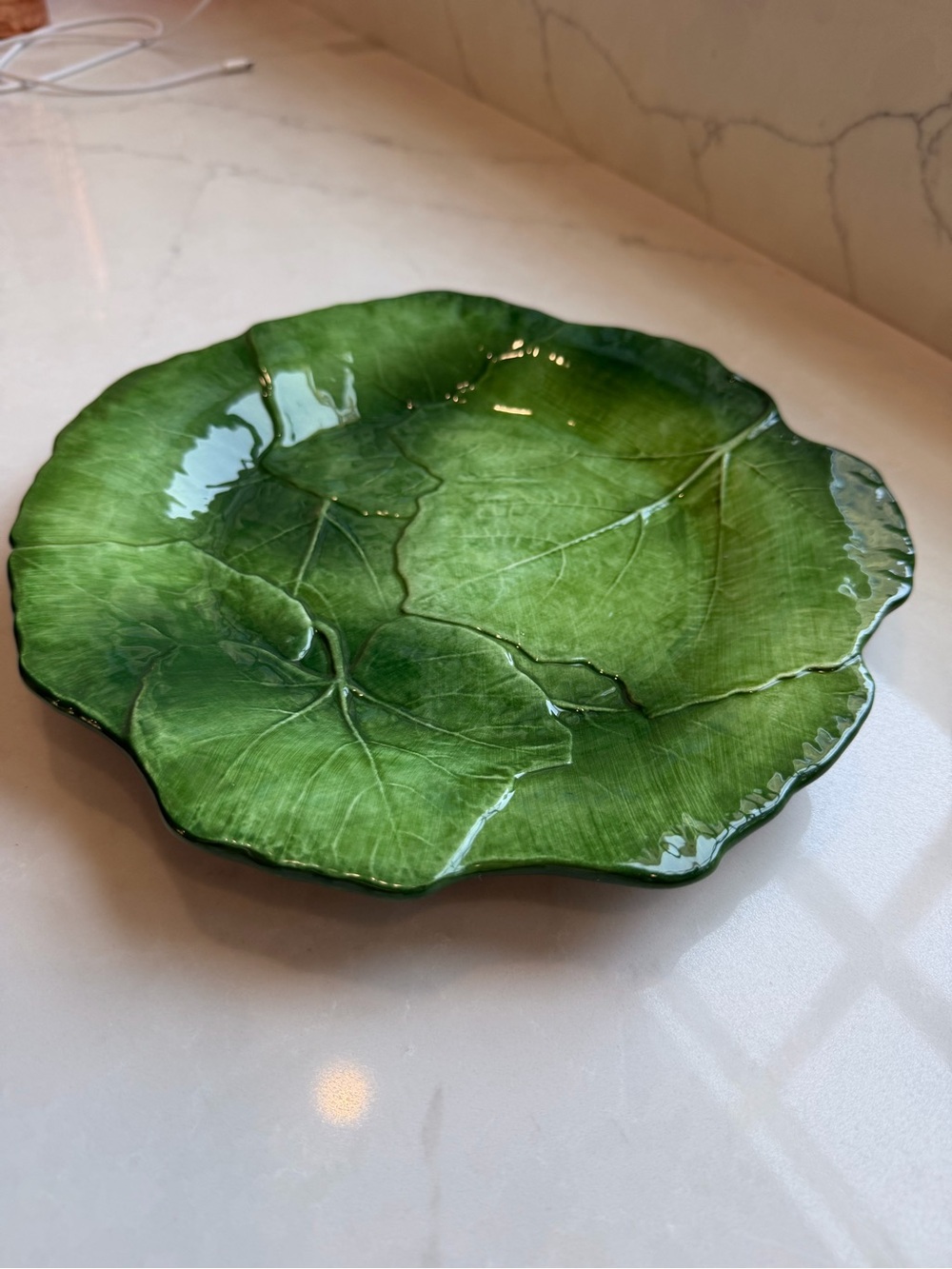 Vietri Foglia Fresca Salad Plate